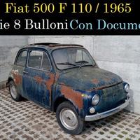 Fiat 500 8 Bulloni LA + RARA