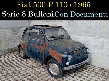 Fiat 500 8 Bulloni LA + RARA
