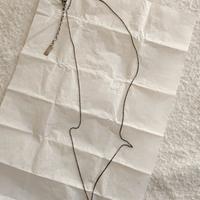 collana argento  Saint Laurent nuova 