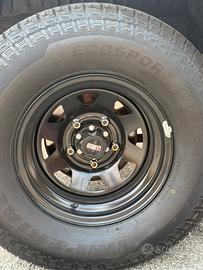 Cerchi DOTZ 15 scampanati con gomme