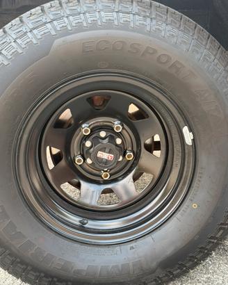 Cerchi DOTZ 15 scampanati con gomme