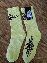 Calze Orgvsm Tribal Rose Socks Fluo Version