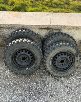 Cerchi Panda 4X4 145/80R13 + Cerchi 15 Panda Cross