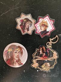 Set spille e portachiavi Clerith FF7 Final Fantasy