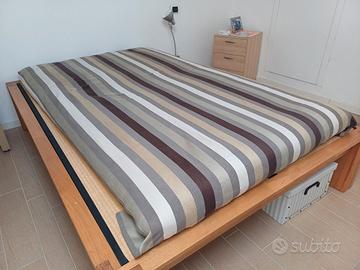 Letto giapponese legno massello