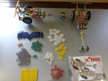 Costruzioni K'Nex set 22002 drag racers più altri