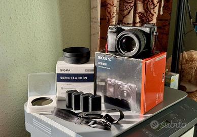 Sony A6400+Sigma 56mm f1.4