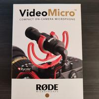 Microfono RØDE VideoMicro Nuovo