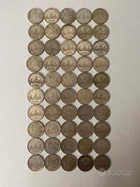 Lotto 200 Monete Caravelle altre 500 Lire Argento