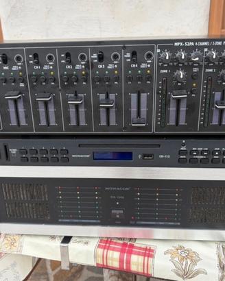 Sistema audio monacor