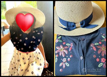 Abito elegante cerimonia 3 pezzi bimba 4 anni