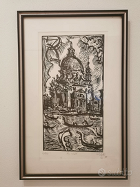 Quadro Dilvo Lotti Chiesa della Salute Venezia