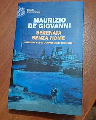 Romanzo "Commissario Ricciatdi" De Giovanni 