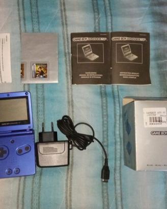 Game boy advance sp con scatola e gioco Mario Golf