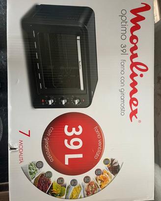 Forno elettrico ventilato Moulinex Optimo39L NUOVO