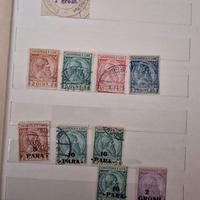 album francobolli albania grande valore dal 1913
