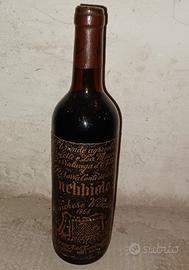 Bottiglia vino nebbiolo riserva villadoria 1968