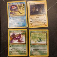 carte pokemon prima edizione 