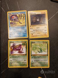 carte pokemon prima edizione 