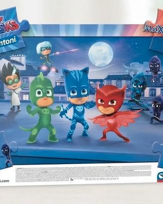 Puzzle Clementoni SuperColor Maxi PJ Masks 60pezzi