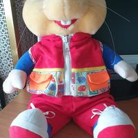 PELUCHE TOPO GIGIO  PARLANTE , ANNI 90 