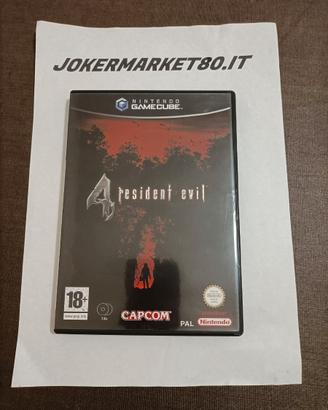 RESIDENT EVIL 4 NINTENDO GAMECUBE PAL ESP
