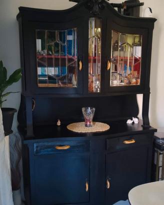 VETRINO CREDENZA per SOGGIORNO - VINTAGE