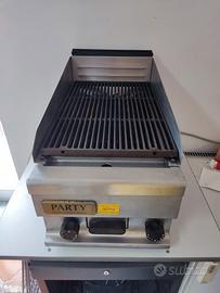 Griglia in ghisa professionale 220 volt