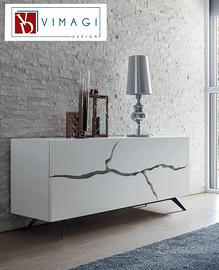 Madia Tai Maronese laccata bianca