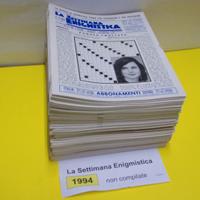 LA SETTIMANA ENIGMISTICA, anno 1994, NON compilati