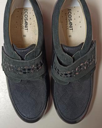 scarpa in vera pelle da donna
