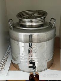 Contenitore per olio in acciaio 