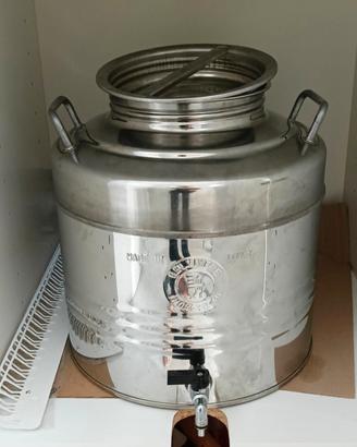 Contenitore per olio in acciaio 