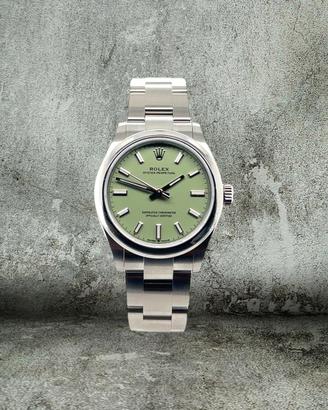 Rolex Oyster Perpetual 31mm PISTACCHIO NUOVO