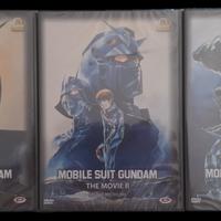 DVD Mobile Suit Gundam The movie 1, 2,3