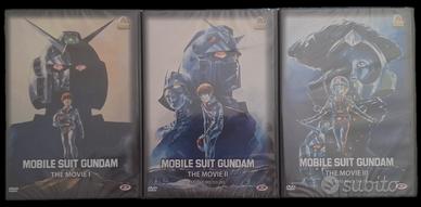 DVD Mobile Suit Gundam The movie 1, 2,3