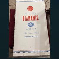 Tessuto damasco pesante”DIAMANTE” puro cotone merc