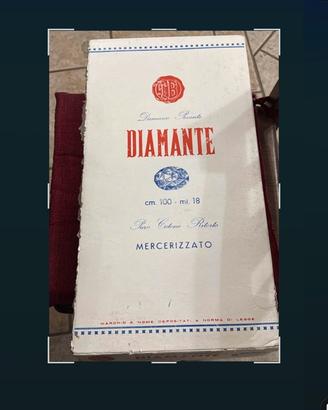 Tessuto damasco pesante”DIAMANTE” puro cotone merc