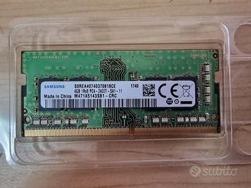 RAM Samsung 4GB DDR4 SODIMM