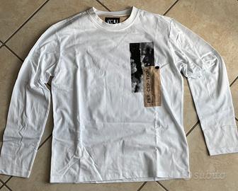 Maglia a maniche lunghe YCU bianca-taglia 14 anni