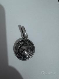 GUCCI Argento 925 Massiccio Bosco e Orso Raro
