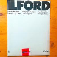 10 FOGLI CARTA FOTOGRAFICA ILFORD ILFOSPEED 30X40