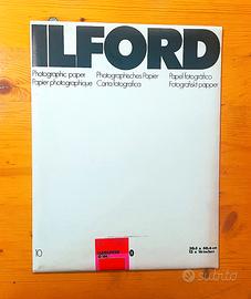 10 FOGLI CARTA FOTOGRAFICA ILFORD ILFOSPEED 30X40