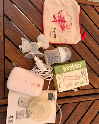 Tiralatte Philips Avent + Haakaa + accessori