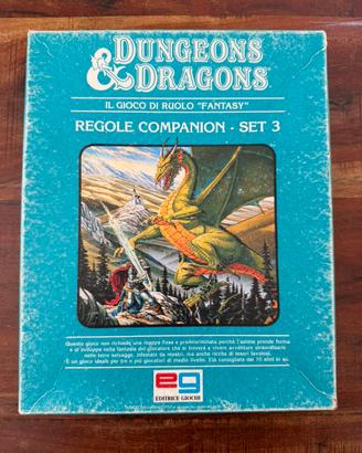 D&D - Scatola Azzurra - Regole Companion Set 3