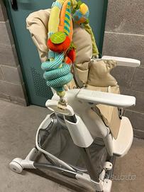 Seggiolone pappa Cam regolabile con giochi