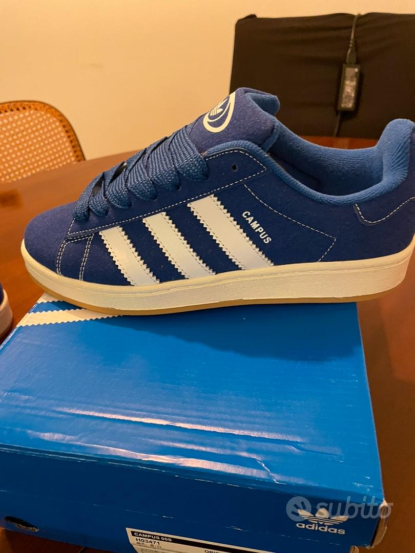 Adidas campus blu outlet elettrico