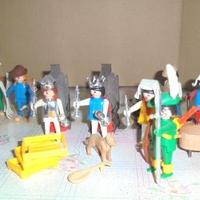 playmobil vintage  personaggi e accessori medioevo