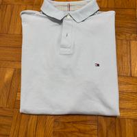 Tommy Hilfiger Polo Taglia M Uomo Cotone Maglia