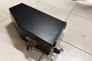 Toolbox Alluminio Nero per BMW R 1200 1250 GS Adv